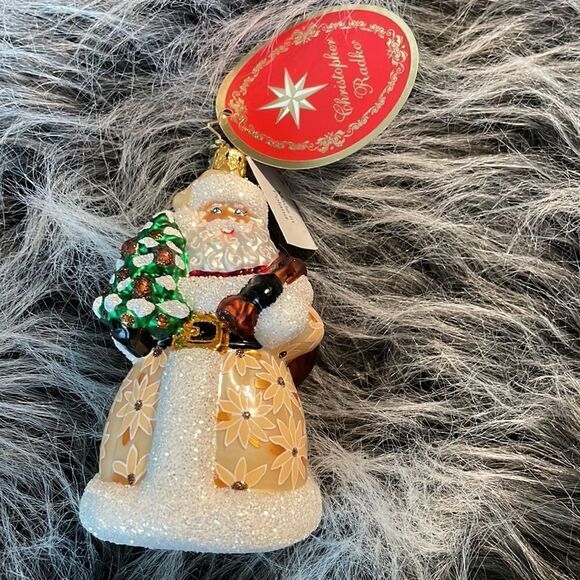 Vintage Christopher Radko Christmas in the Forest Ornament NWT - Picture 5 of 7